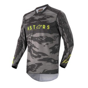 Alpinestars Racer Tactical černá/šedá maskáčová/žlutá fluo 2022 S