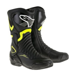 Alpinestars S-MX 6 2022 čierne/žlté fluo - 36