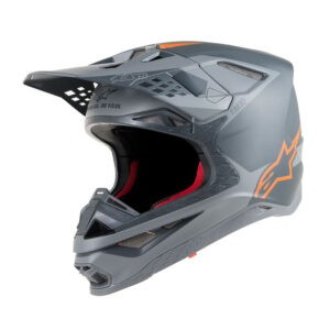 Alpinestars Supertech S-M10 Meta MIPS antracit/šedá/oranžová fluo S (55-56)