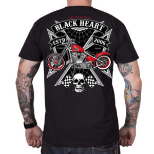 BLACK HEART Iron čierna - M
