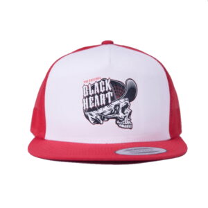 BLACK HEART Speedy Red Trucker červeno-biela
