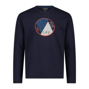 CMP Pán. L/S tričko Man T-Shirt Farba: Navy