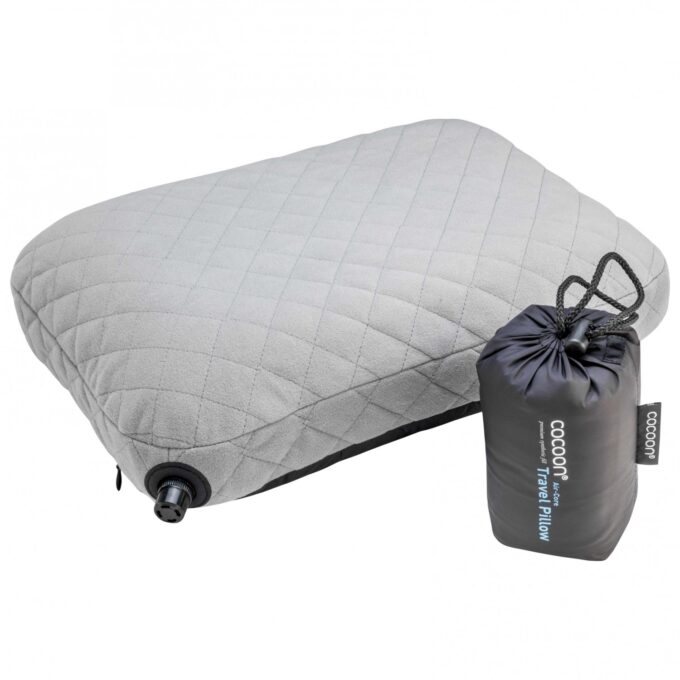 Cocoon Nafukovací vankúš Air Core Pillow Farba: Svetlošedá