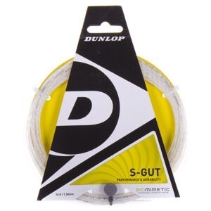 Dunlop S-Gut Tenisový výplet Farba: Biela