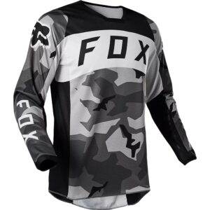 FOX 180 Bnkr Jersey Black Camo Black Camo - M