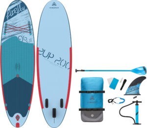 Firefly iSUP 200 III Stand-Up-Paddle-Set Farba: Modrá