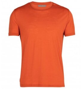 Icebreaker Pán. tričko Spector SS Crew Farba: oranžová
