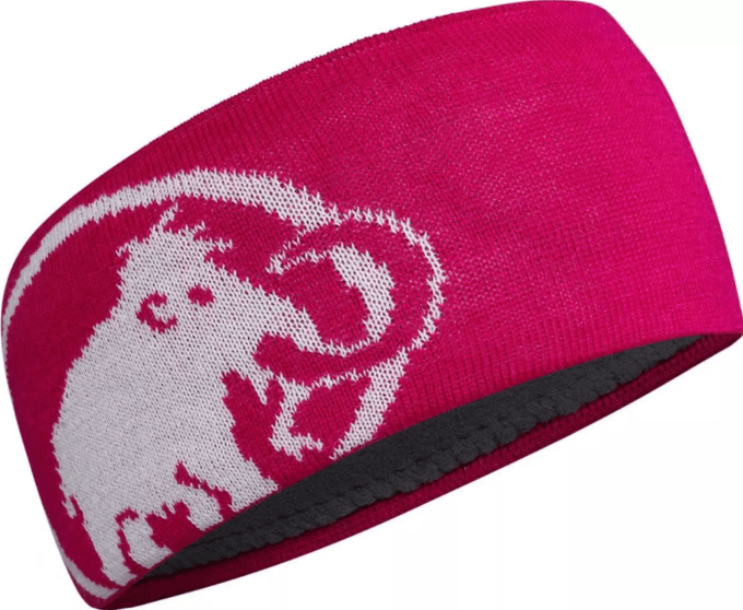 MAMMUT Tweak Headband Farba: Fuchsia