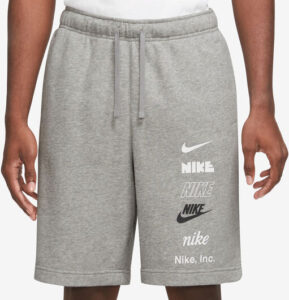 NIKE M NK Pán. šortky CLUB+ FT SHORT MLO Farba: Šedá