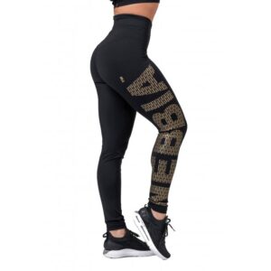 Nebbia Gold Print 827 Black - XS