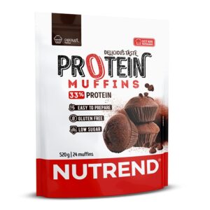 Nutrend Protein Muffins 520g čokoláda