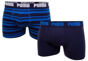 Puma Heritage Stripe Boxer 2P Farba: Modrá