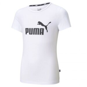 Puma detské tričko ESS Logo Tee Girls Farba: Biela