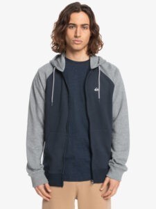 QUIKSILVER Pán. mikina Essentials Zip Farba: Antracit