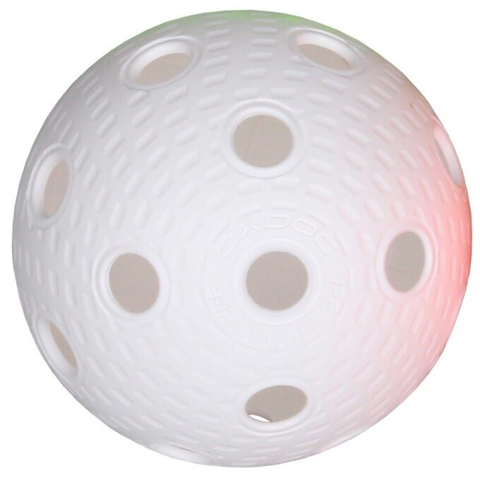 Salming Aero Ball Florbalová loptička Farba: Biela