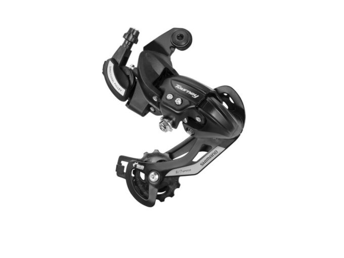 Shimano Prehadzovačka Tourney TY500 Farba: Biela