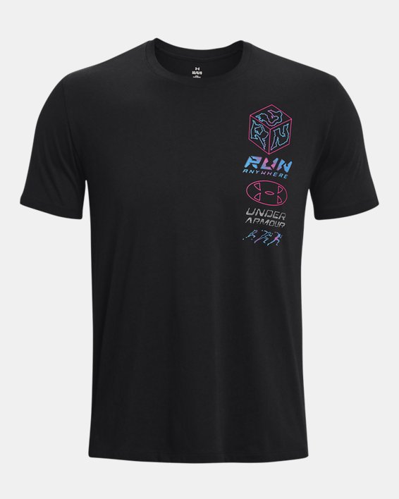 UNDER ARMOUR Pán. bežecké tričko RUN ANY Farba: čierna