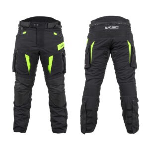 W-TEC Aircross kalhoty čierna-fluo žltá - S
