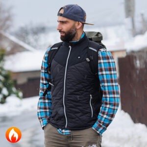 inSPORTline Electronics WARMhim čierna - M
