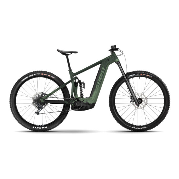 Ghost E-Riot EN AL 170/160 Universal B750 Green - M (170-182cm)
