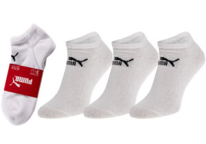 PUMA Dosp. ponožky Sneaker-V 3P Farba: Biela