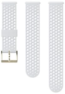 Suunto 20mm Athletic 1 White Gold Silicon Strap