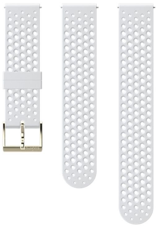 Suunto 20mm Athletic 1 White Gold Silicon Strap